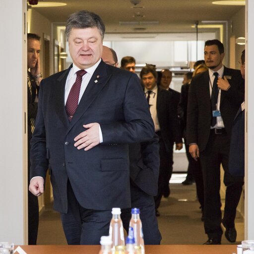 Fotografie 2: EP President meets with Petro POROSHENKO, President of Ukraine