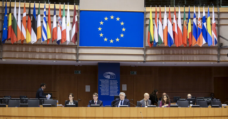 Fotografie 1: Plenary session week 17 2016 in Brussels.  Council and Commission statements - Legal aspects, democratic control and implementation of the EU-Turkey  agreement