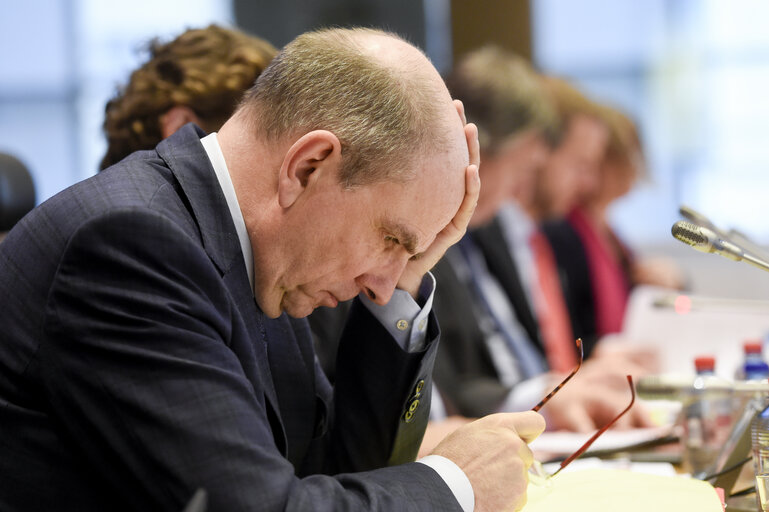 Photo 14 : LIBE meeting - Follow-up to the extraordinary meeting of the EU Ministers of Justice and Home Affairs of Thursday 24 March 2016 after the terrorist attacks in Brussels on 22 March 2016