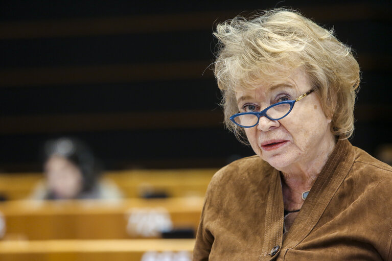 Fotografie 25: Plenary session week 17 2016 in Brussels.  Council and Commission statements - Legal aspects, democratic control and implementation of the EU-Turkey  agreement