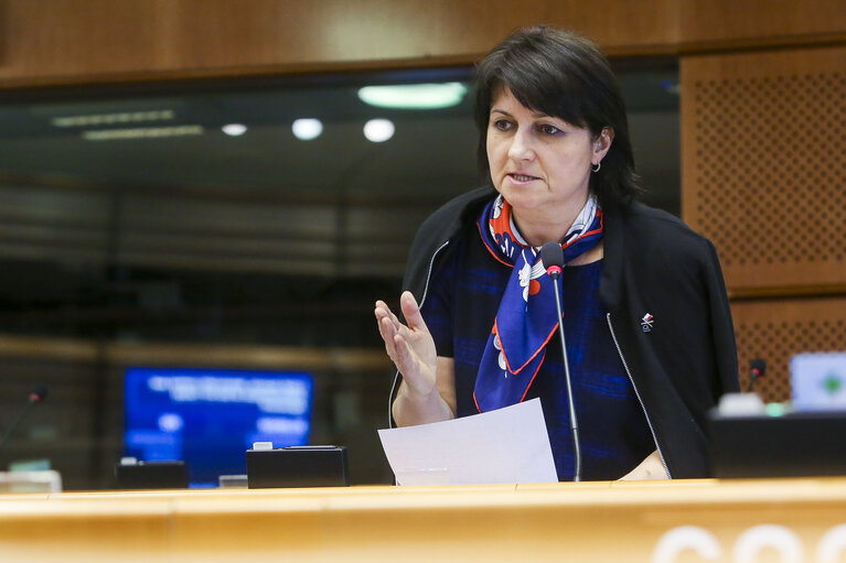 Fotografie 11: Plenary session week 17 2016 in Brussels.  Council and Commission statements - Legal aspects, democratic control and implementation of the EU-Turkey  agreement