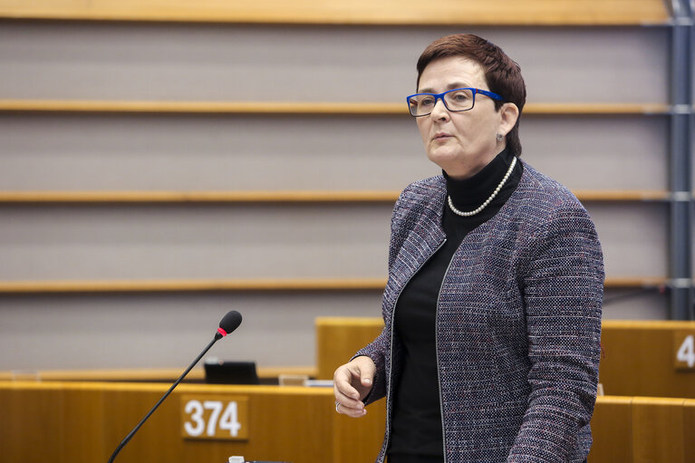 Fotografie 22: Plenary session week 17 2016 in Brussels.  Council and Commission statements - Legal aspects, democratic control and implementation of the EU-Turkey  agreement