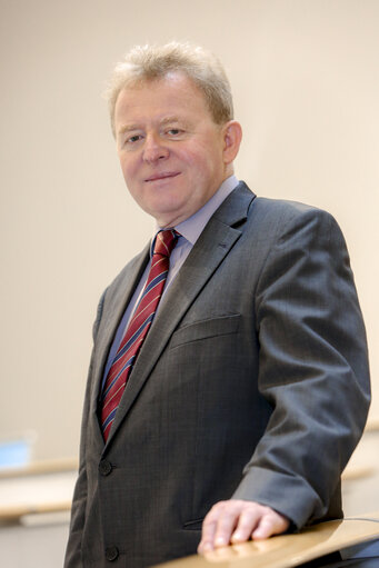 Φωτογραφία 14: Janus WOJCIECHOWSKI in the European parliament in Brussels