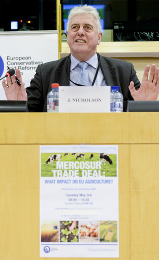 Conference ' Mercosur Trade Deal : What impact on EU agriculture '