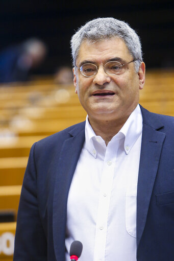 Fotografie 13: Plenary session week 17 2016 in Brussels.  Council and Commission statements - Legal aspects, democratic control and implementation of the EU-Turkey  agreement