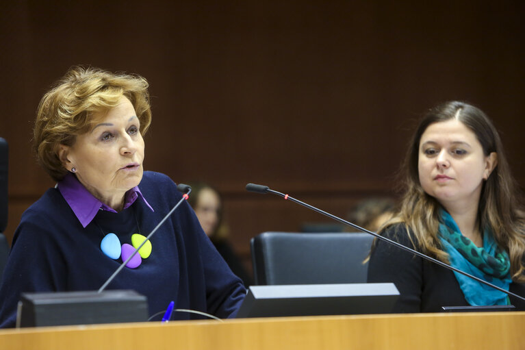 Fotografi 8: Plenary session week 17 2016 in Brussels.  Council and Commission statements - Legal aspects, democratic control and implementation of the EU-Turkey  agreement