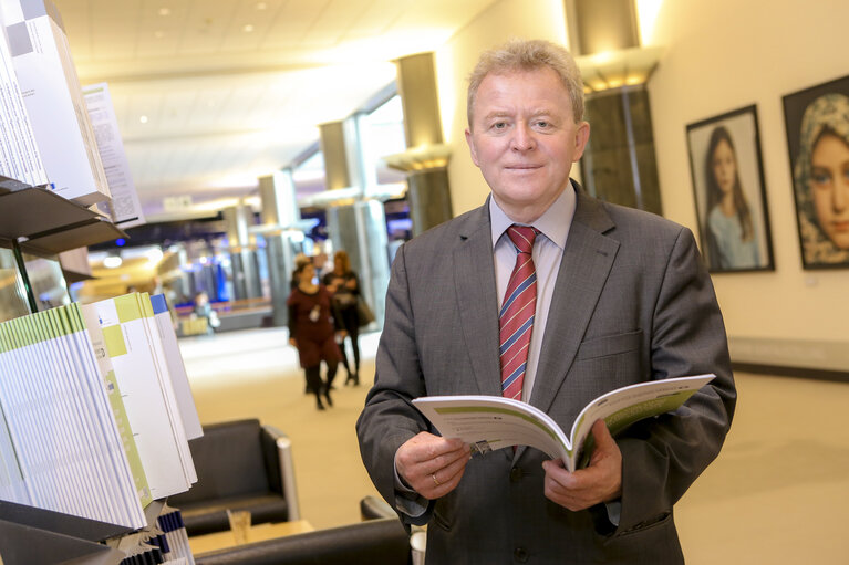 Φωτογραφία 3: Janus WOJCIECHOWSKI in the European parliament in Brussels