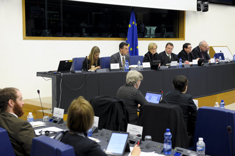 Fotografija 5: STOA Science and Technology Option Assessment Panel Meeting