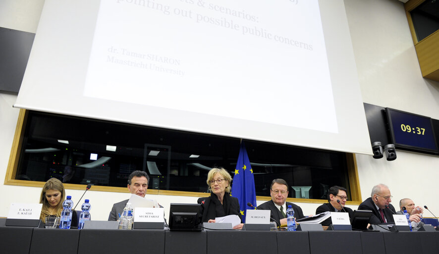 Fotografija 3: STOA Science and Technology Option Assessment Panel Meeting