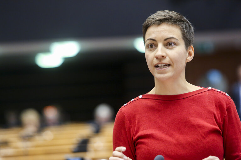 Fotografie 43: Plenary session week 17 2016 in Brussels.  Council and Commission statements - Legal aspects, democratic control and implementation of the EU-Turkey  agreement