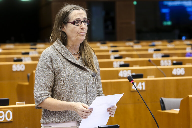 Fotografie 21: Plenary session week 17 2016 in Brussels.  Council and Commission statements - Legal aspects, democratic control and implementation of the EU-Turkey  agreement