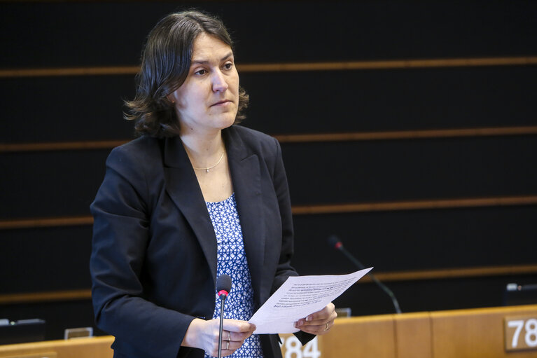 Fotografie 19: Plenary session week 17 2016 in Brussels.  Council and Commission statements - Legal aspects, democratic control and implementation of the EU-Turkey  agreement