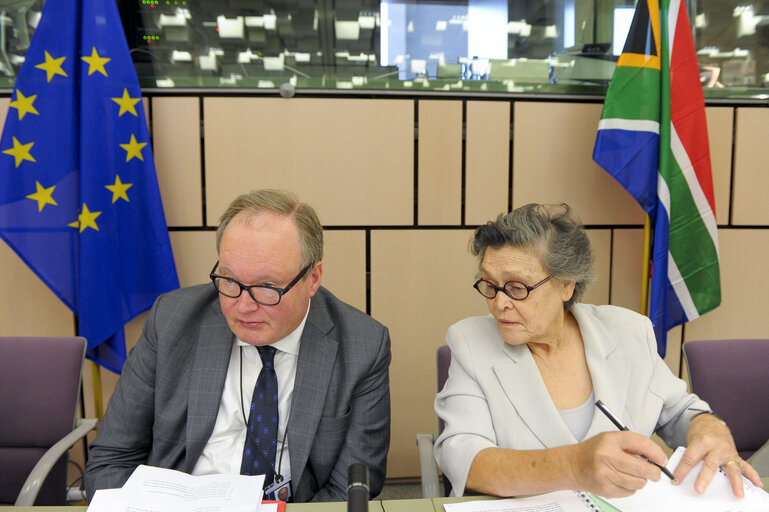 Valokuva 14: 23rd EU-South Africa Interparliamentary meeting