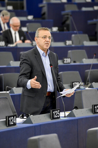 Foto 5: Plenary session week 15 2016 in Strasbourg - Conclusions of the European Council meeting of 17 and 18 March 2016 and outcome of the EU-Turkey summit