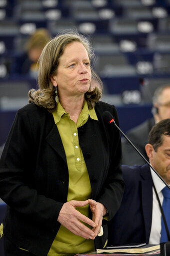 Foto 1: Plenary session week 15 2016 in Strasbourg - Conclusions of the European Council meeting of 17 and 18 March 2016 and outcome of the EU-Turkey summit