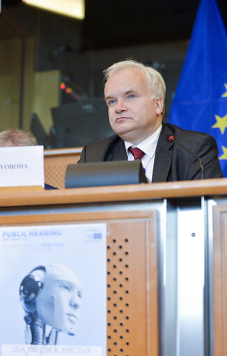 Fotografija 15: JURI Public hearing ' Legal and ethical aspects of robotics and artificial intelligence '