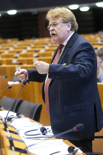 Fotografie 29: Plenary session week 17 2016 in Brussels.  Council and Commission statements - Legal aspects, democratic control and implementation of the EU-Turkey  agreement