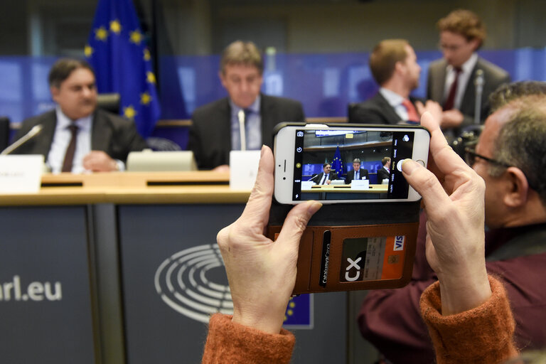 Photo 22 : LIBE meeting - Follow-up to the extraordinary meeting of the EU Ministers of Justice and Home Affairs of Thursday 24 March 2016 after the terrorist attacks in Brussels on 22 March 2016