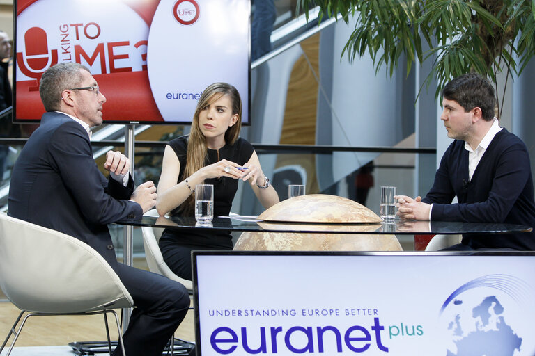 Euranet Plus recording ' U talking to me? '