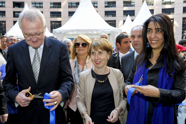 Photo 6 : Open Doors Day in Strasbourg.   Opening ceremony