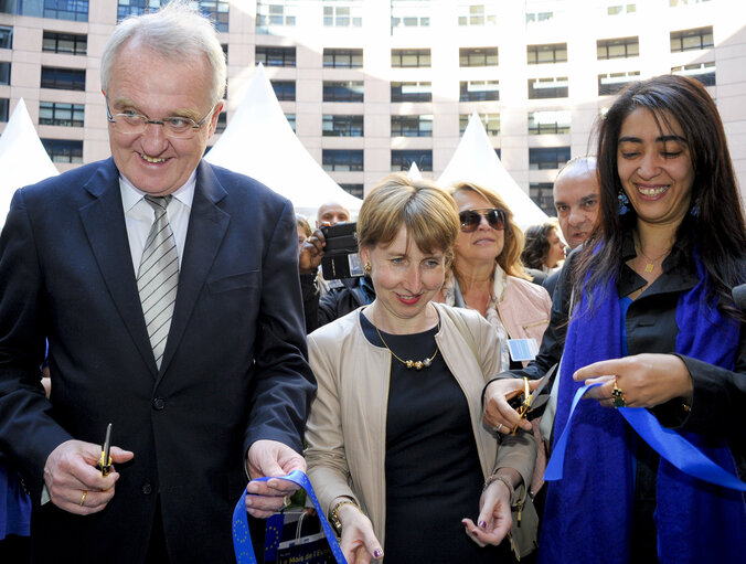 Photo 5 : Open Doors Day in Strasbourg.   Opening ceremony