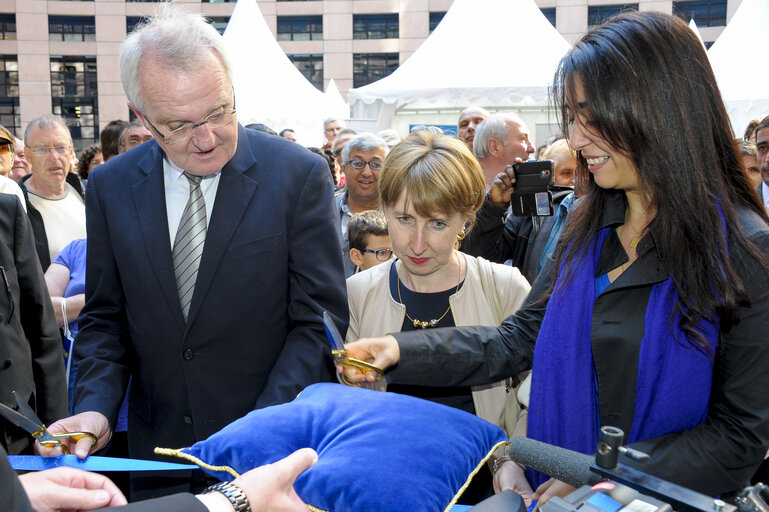 Photo 3 : Open Doors Day in Strasbourg.   Opening ceremony