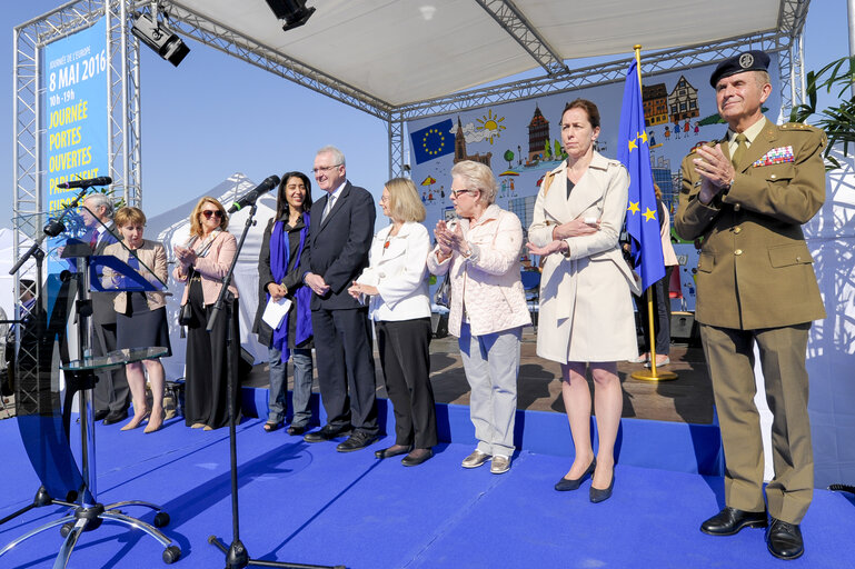 Photo 16 : Open Doors Day in Strasbourg.   Opening ceremony