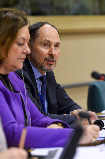 Photo 13 : Special Committee on Terrorism - Exchange of views with Deputy Secretary General for Common Security and Defence Policy and Crisis Response at the European External Action Service