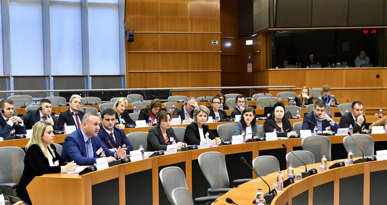 Foto 11: Meeting of the EP delegation for relations with Parliaments from the Western Balkans