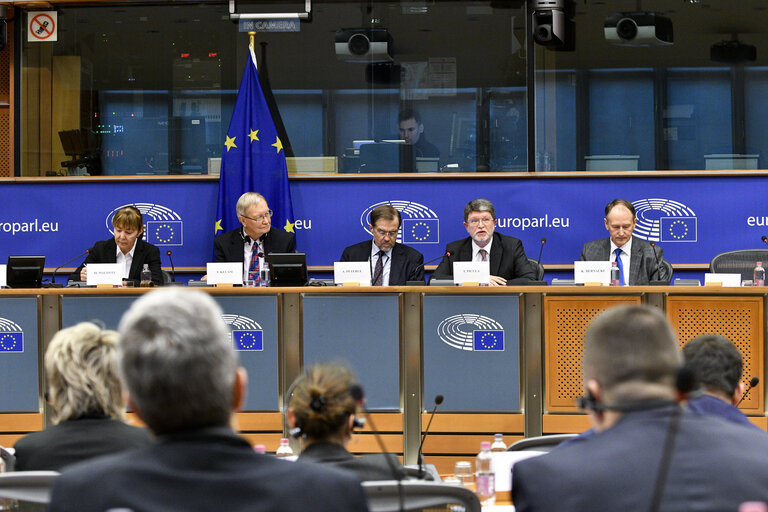 Foto 1: Meeting of the EP delegation for relations with Parliaments from the Western Balkans