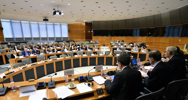 Foto 9: Meeting of the EP delegation for relations with Parliaments from the Western Balkans