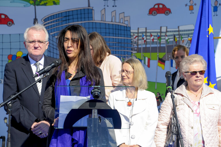 Photo 11 : Open Doors Day in Strasbourg.   Opening ceremony