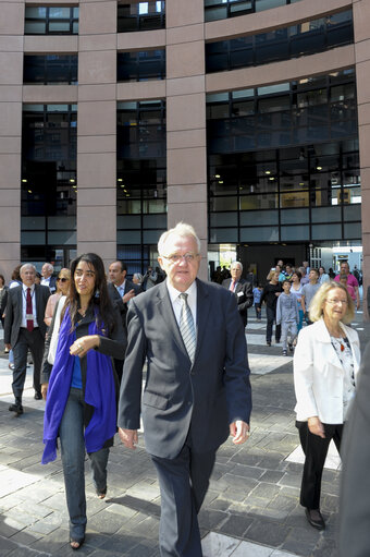 Photo 8 : Open Doors Day in Strasbourg.   Opening ceremony