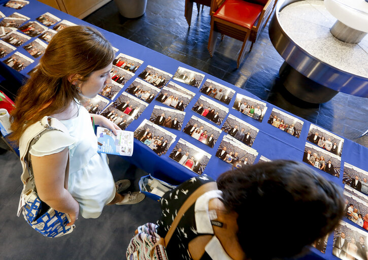 Open Doors Day in Strasbourg.   General atmosphere shots