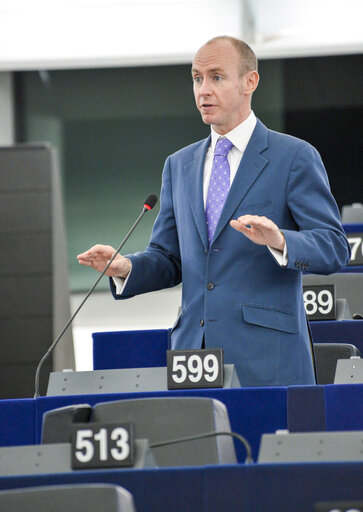 Photo 9 : Plenary session week 19 2016 in Strasbourg - Explanations of votes