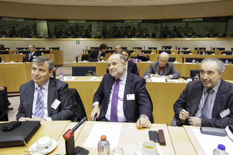 Photo 3 : High level visit of the Spanish Parliament to the EP