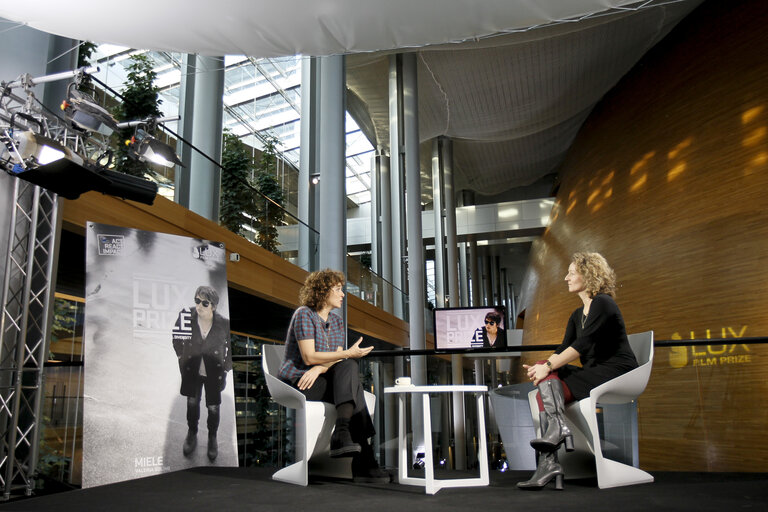 Foto 3: Valeria GOLINO, actress, director and producer, candidate for the LUX Prize 2013.