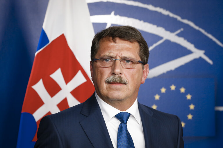 Fotografija 1: EP President meets with Pavol PASKA, Speaker of the National Council of Slovakia