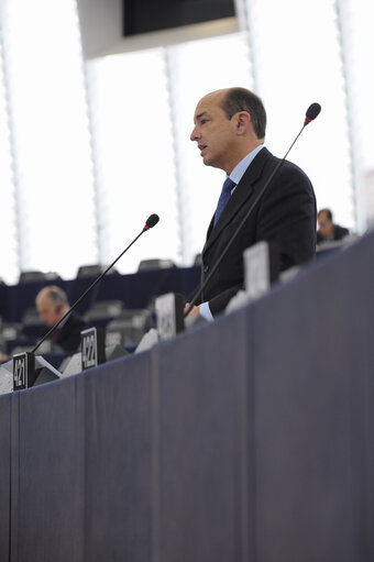 Plenary session week 50 2013 in Strasbourg - Joint debate - Justice