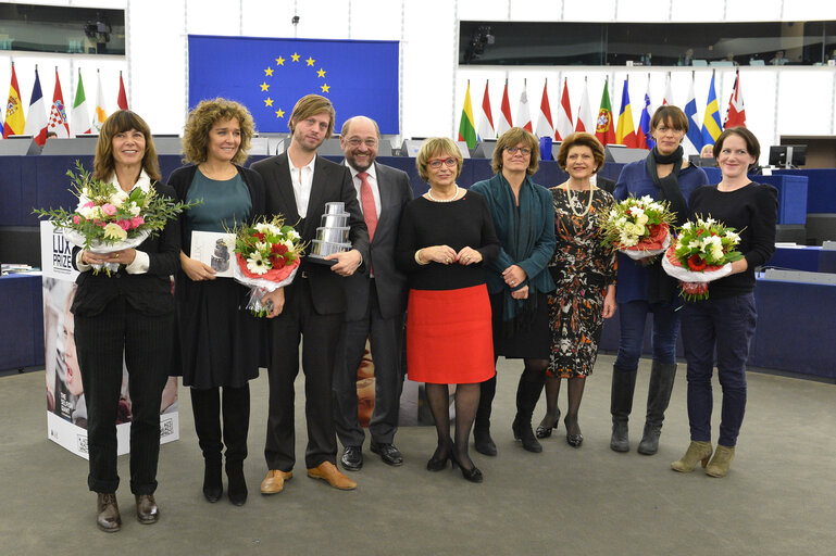 Foto 17: EP President at the Award ceremony of the European Parliament's Lux Film Prize.