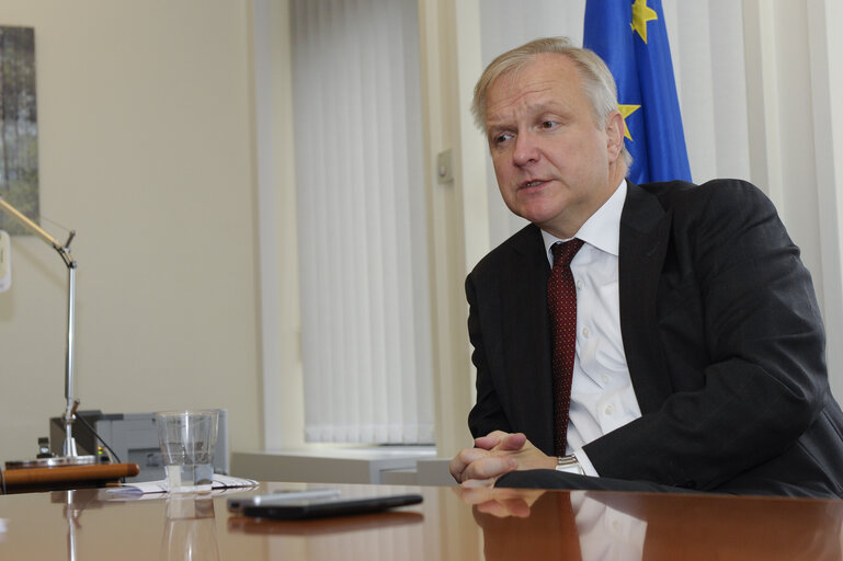 Inter viw of Commissioner Olli REHN