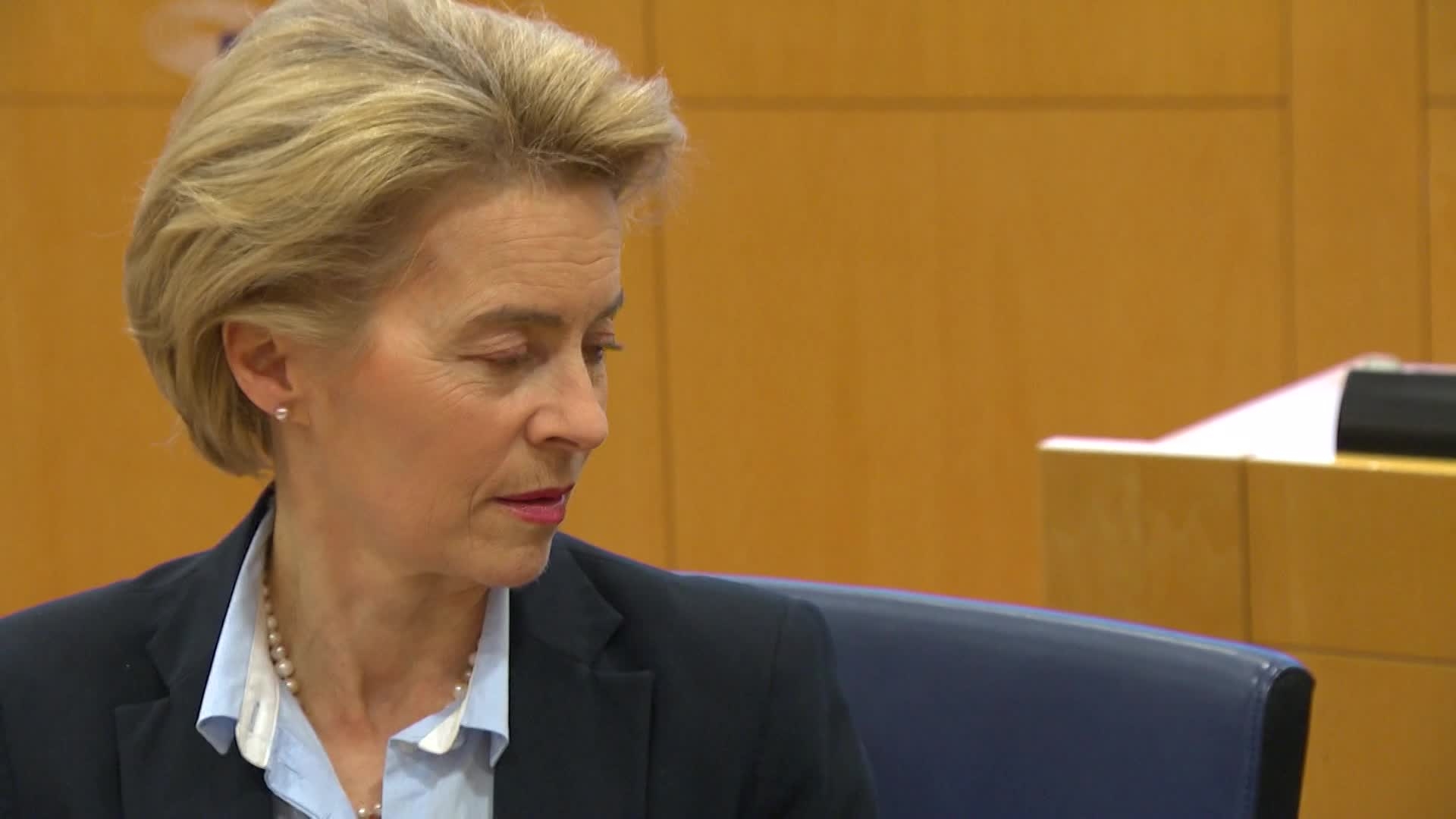 Meeting of the EP Conference of Presidents with Ursula VON DER LEYEN, President of the EC, on the Commission work programme: arrivals and roundtable