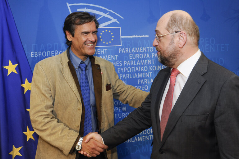 Fotografie 2: EP President meets with Juan Fernando LOPEZ AGUILAR MEP