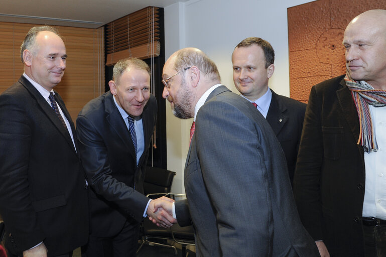 Foto 3: EP President meets with Ukrainian opposition representatives