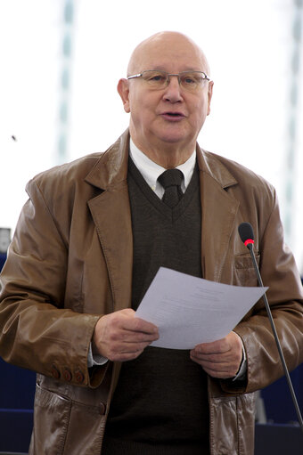 Fotografie 13: Plenary session week 50 2013 in Strasbourg - Civil protection mechanism