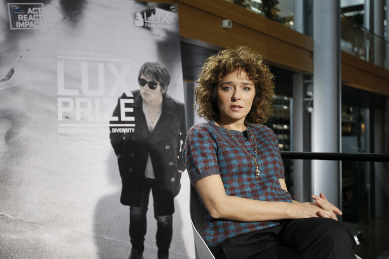 Foto 10: Valeria GOLINO, actress, director and producer, candidate for the LUX Prize 2013.