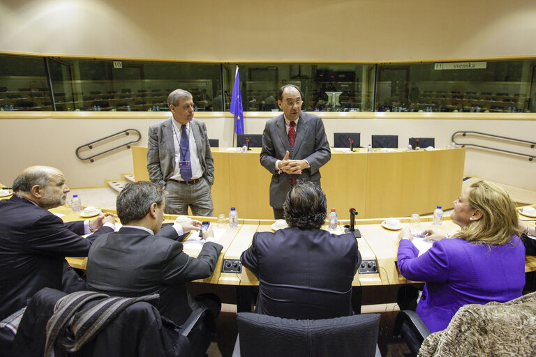 Photo 10 : High level visit of the Spanish Parliament to the EP