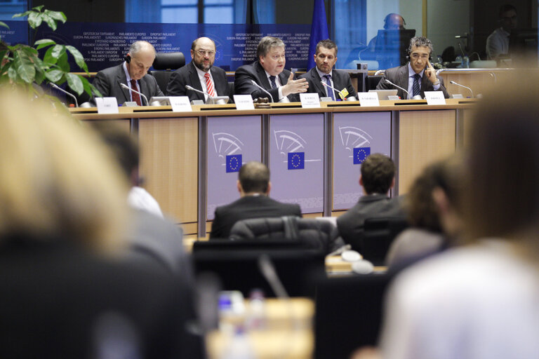 Fotografie 19: Martin SCHULZ - EP President at the opening of conference on match-fixing