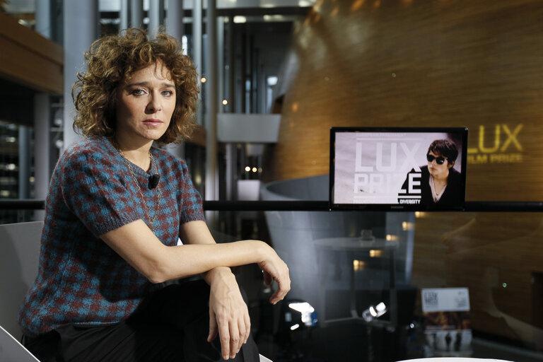 Foto 11: Valeria GOLINO, actress, director and producer, candidate for the LUX Prize 2013.