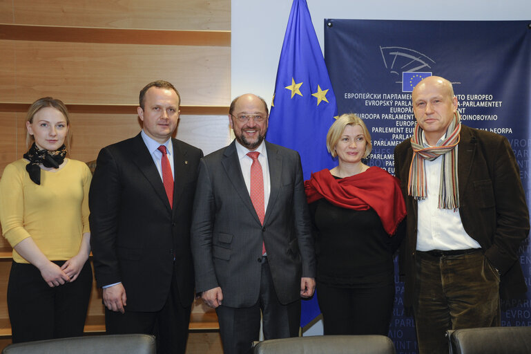 EP President meets with Ukrainian opposition representatives